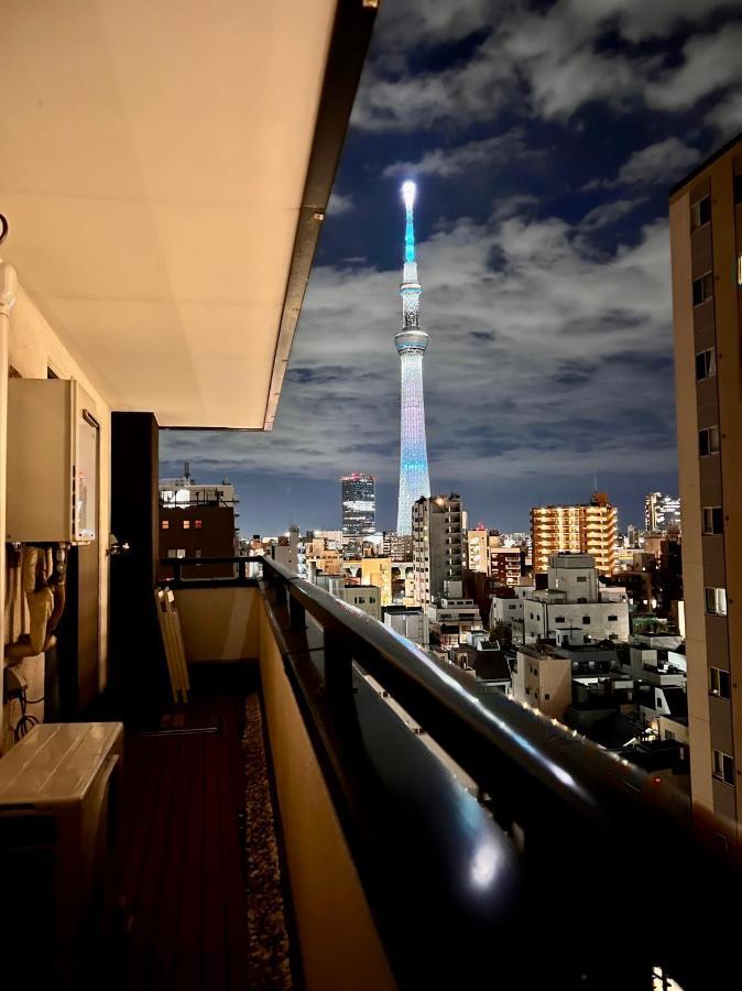 浅草スカイツリービューテラス 浅草寺3分 浅草駅6分 2-10人 成田&羽田空港直通 Appartement