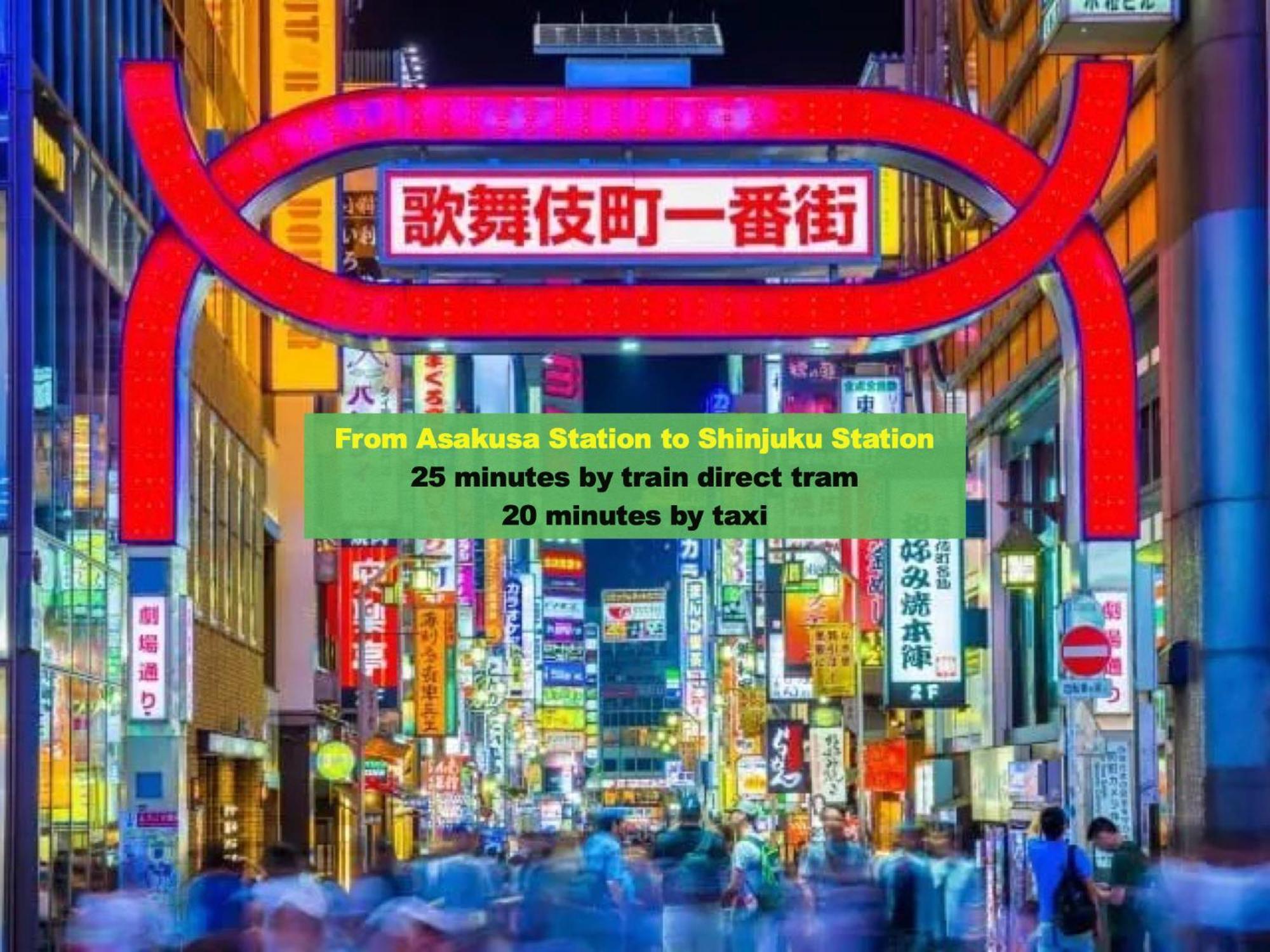 浅草スカイツリービューテラス 浅草寺3分 浅草駅6分 2-10人 成田&羽田空港直通 * Tōkyō